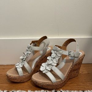b.o.c cork platform wedges